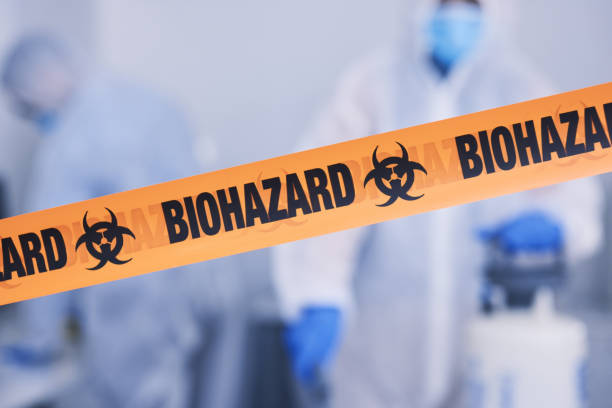 Professional Biohazard technician working in Rockford, MN